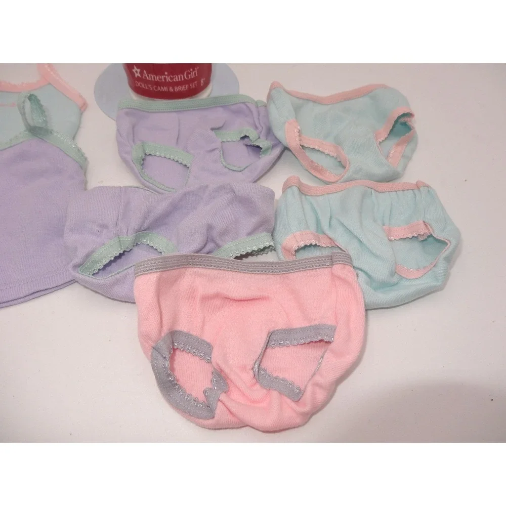 American Girl Doll‎ Tank & Brief Underwear Cami Camisole Set 10pc 18